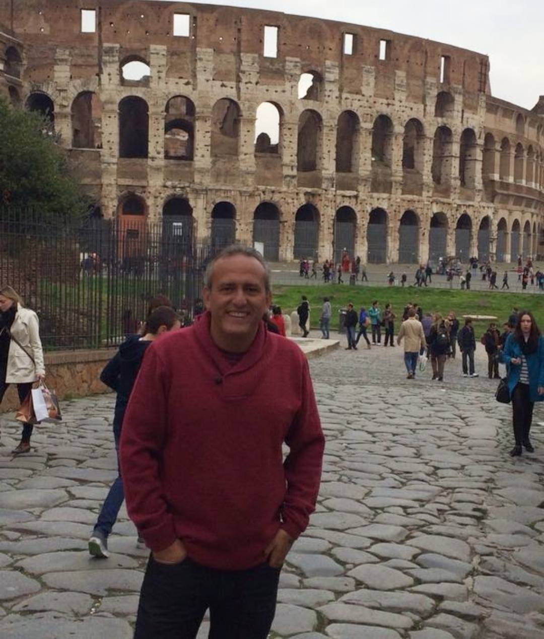 Cobertura internacional em Roma