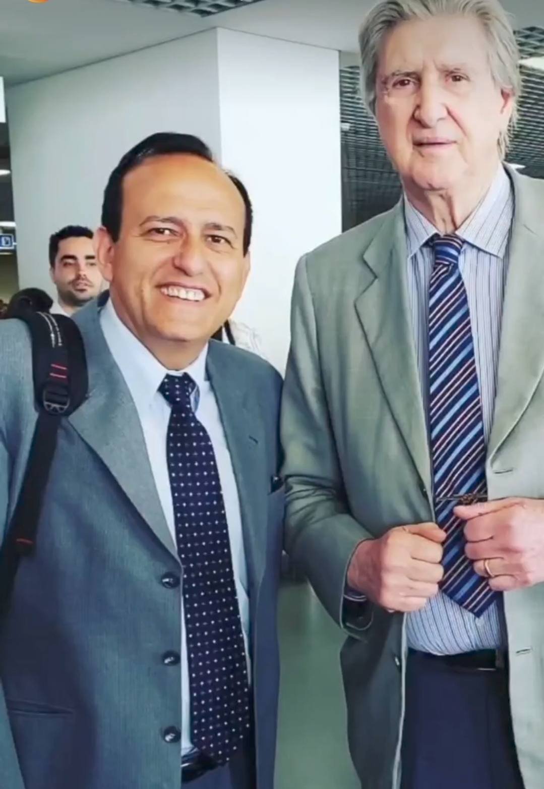 Encontro de bastidores